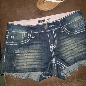 NWT Zanadi jeans shorts size 7